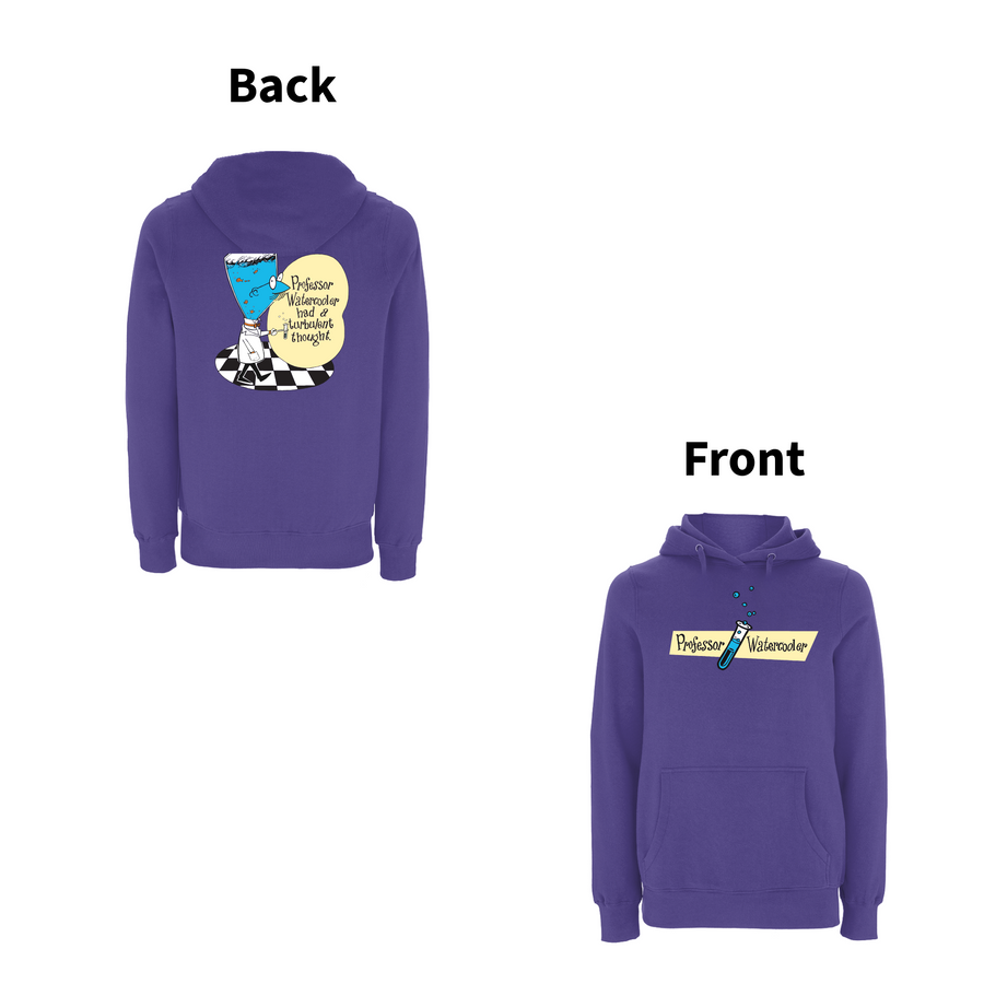 DON'T DO THE DODO - PROFESSOR WATERCOOLER Front and Back Print Hoodie