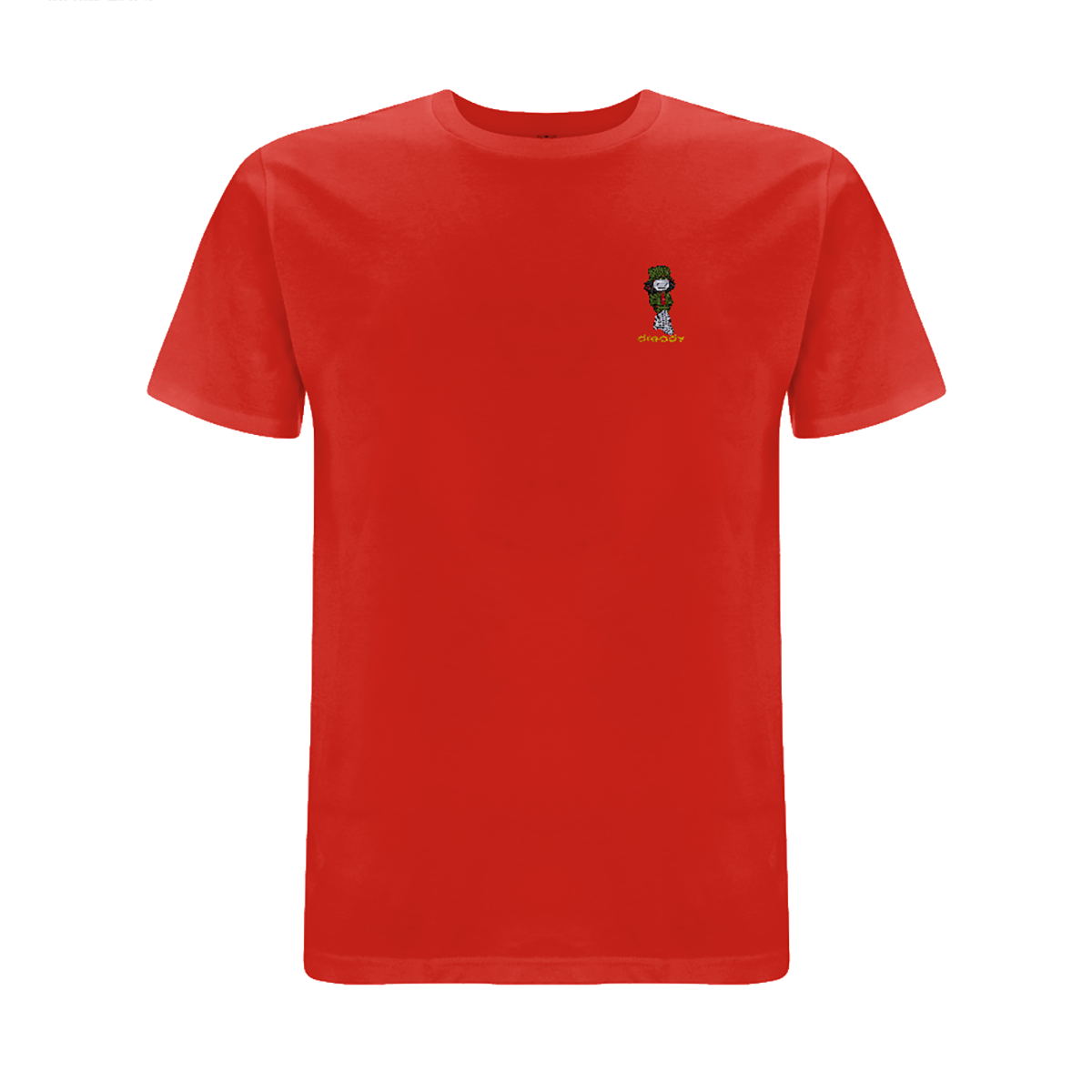 Walking Man Embroidered T-Shirt