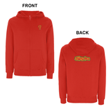 Sista silhouette front logo embroidered Zip hood embroidered back