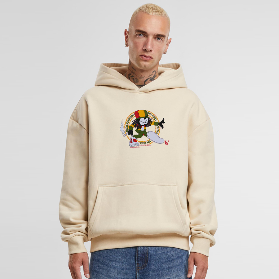 Dready Positive Vibrations, Ultra-Heavy Embroidered 500g Hood