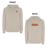 Sista silhouette front logo embroidered Zip hood embroidered back