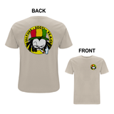 Dready 90s Crest Front and Back Print T-Shirt - Dready Original