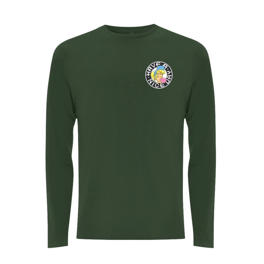 SHURL The Girl  - 90's Classic Left Breast  Logo Longsleeve T shirt