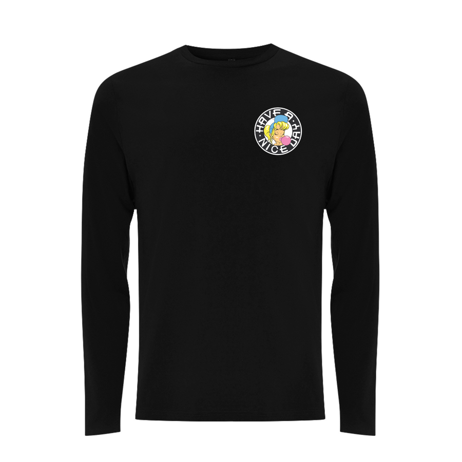 SHURL The Girl  - 90's Classic Left Breast  Logo Longsleeve T shirt