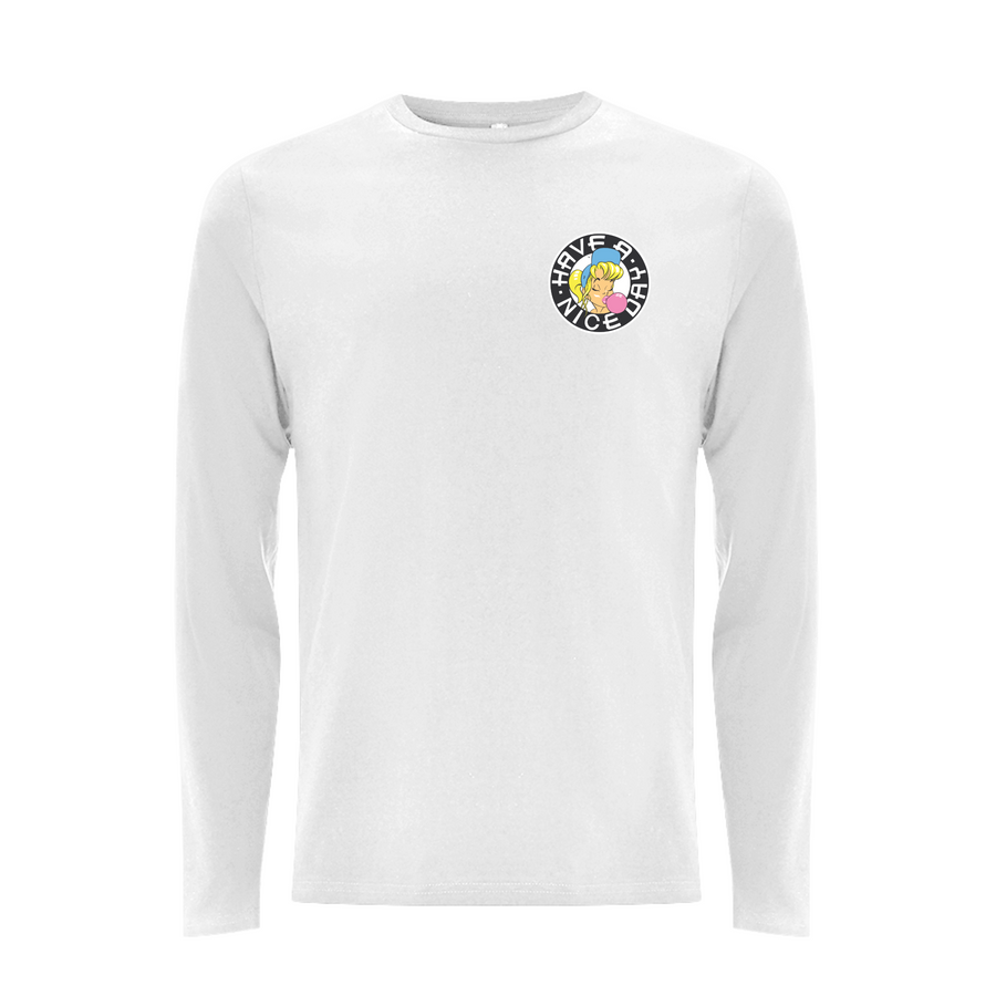 SHURL The Girl  - 90's Classic Left Breast  Logo Longsleeve T shirt