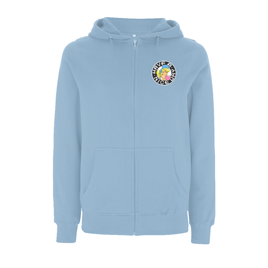 SHURL The Girl  - 90's Classic Left Breast  Logo Zip Hood