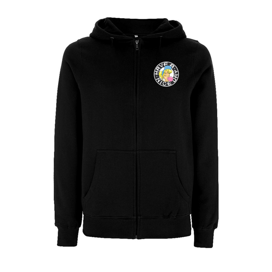 SHURL The Girl  - 90's Classic Left Breast  Logo Zip Hood