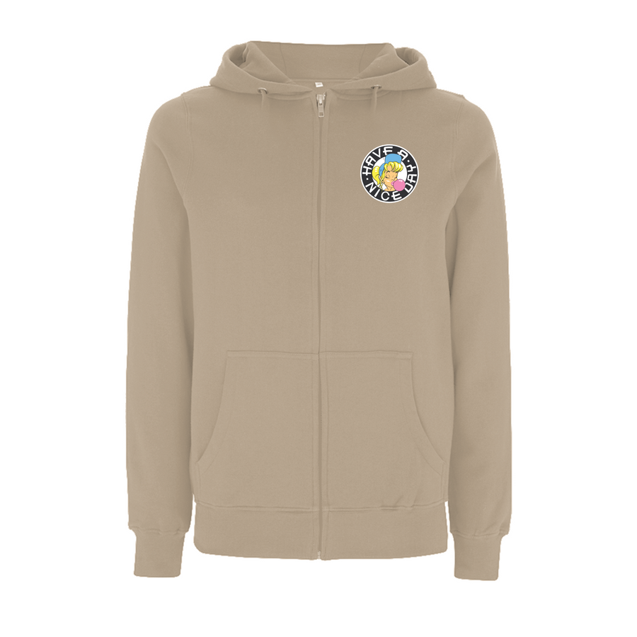 SHURL The Girl  - 90's Classic Left Breast  Logo Zip Hood