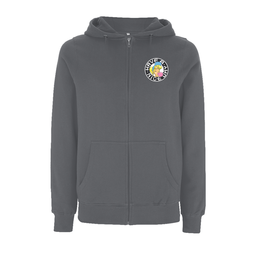 SHURL The Girl  - 90's Classic Left Breast  Logo Zip Hood