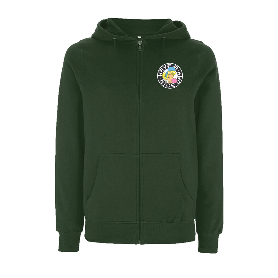 SHURL The Girl  - 90's Classic Left Breast  Logo Zip Hood