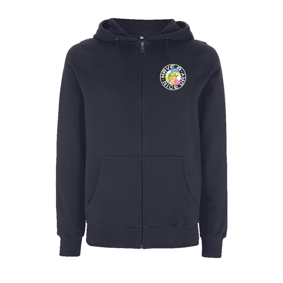 SHURL The Girl  - 90's Classic Left Breast  Logo Zip Hood