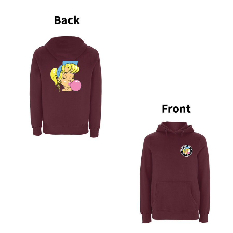 Have A Nice Day Shurl The Girl Hooded Sweat