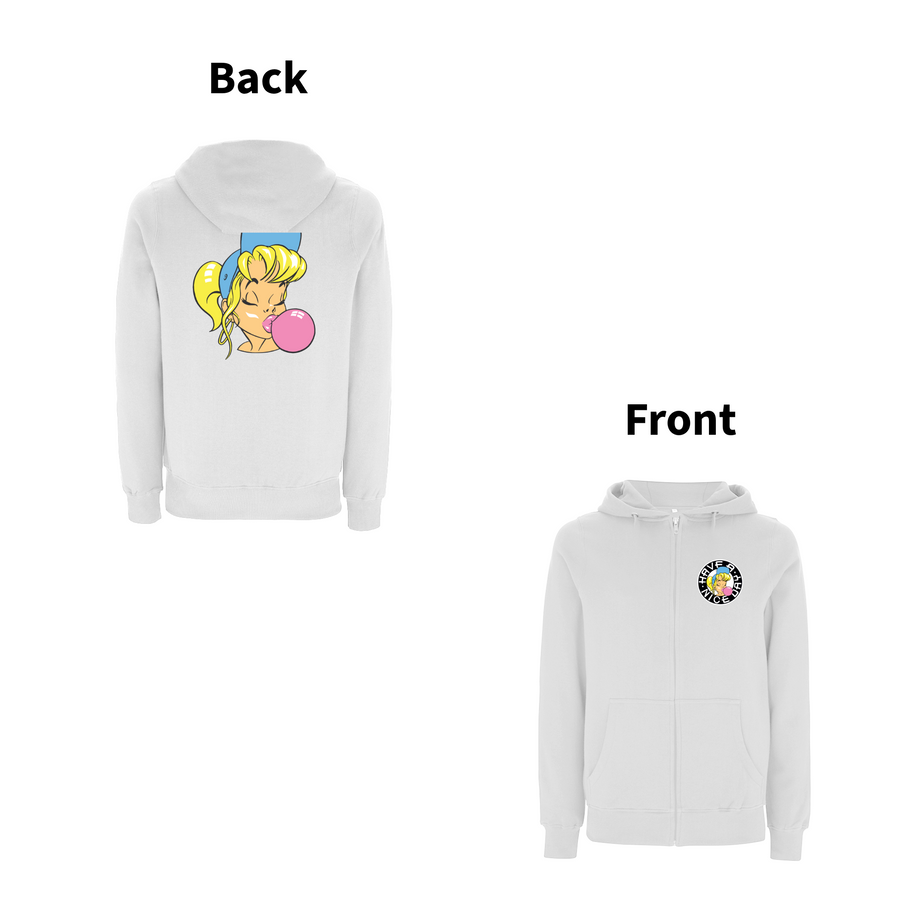 Have A Nice Day - 90's Classic Logo SHURL The Girl Zip Hood