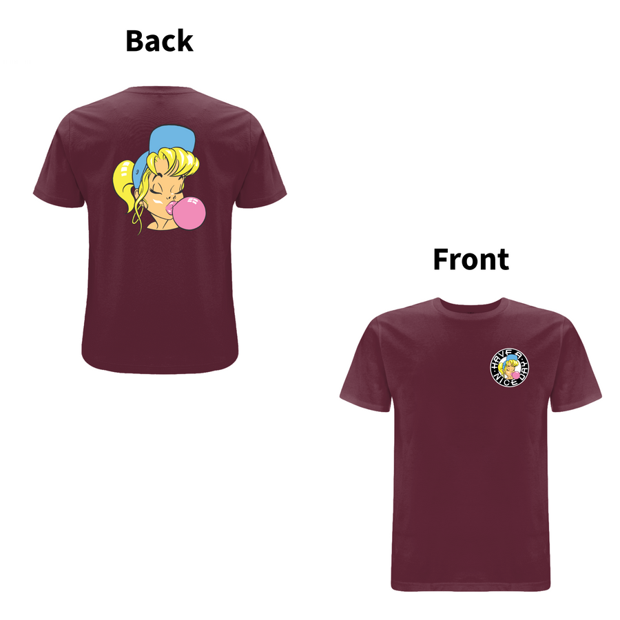 Have A Nice Day- Shurl the Girl - back and front short sleeve t shirt