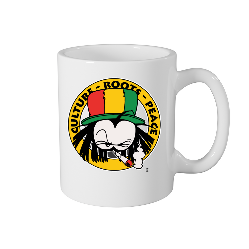 DREADY Culture Roots Peace Mug - statement logo design