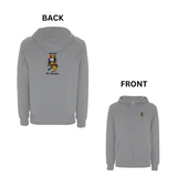Dready World Consciousness Front and Back Embroidered Zip Hood - Dready Original
