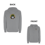 Dready Old Skool Front and Back Embroidered Zip Hood - Dready Original
