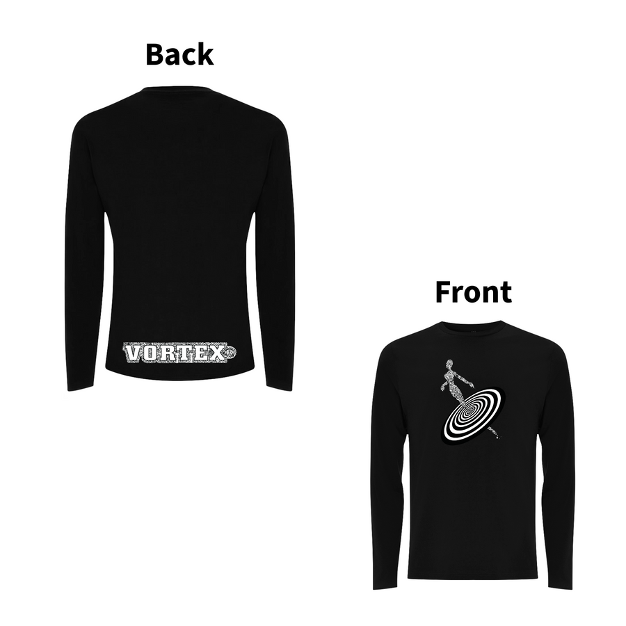 Vortex - ALIENNE Front and back print Organic Longsleeve