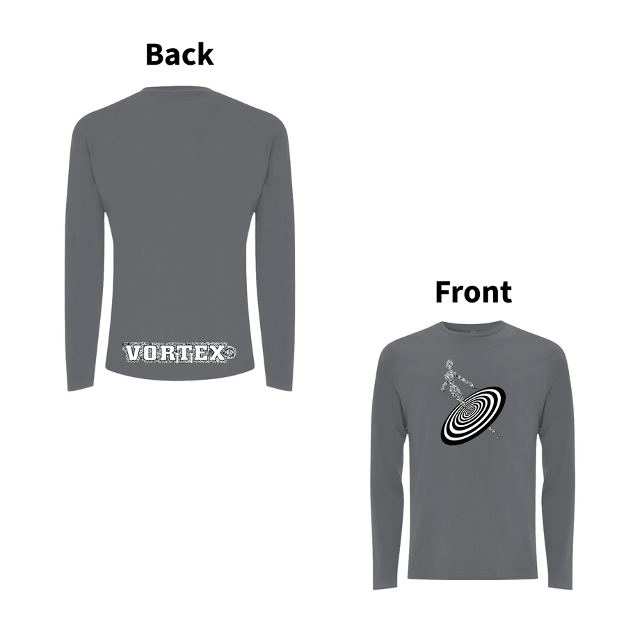 Vortex - ALIENNE Front and back print Organic Longsleeve