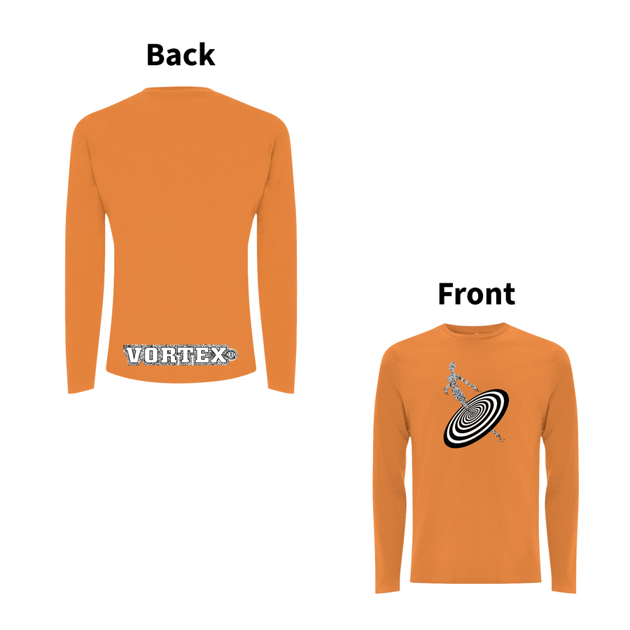 Vortex - ALIENNE Front and back print Organic Longsleeve