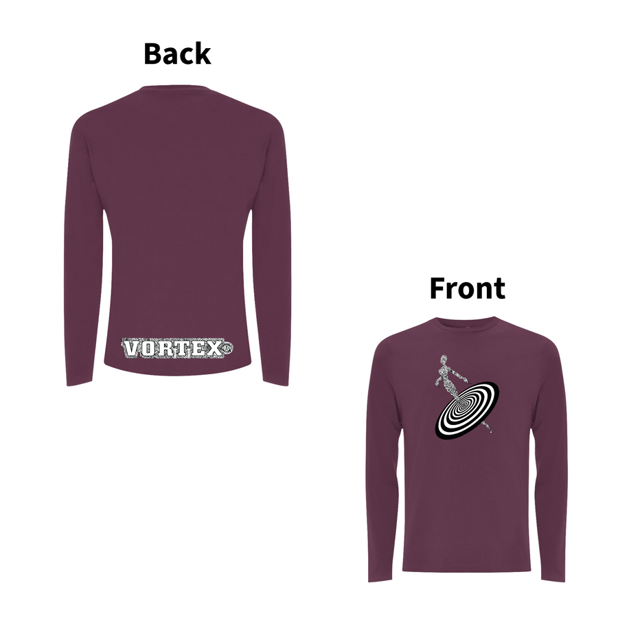 Vortex - ALIENNE Front and back print Organic Longsleeve