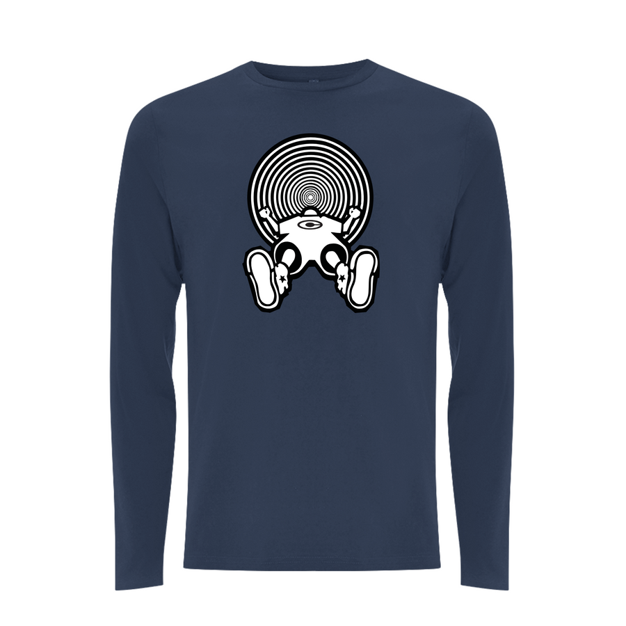 VORTEX -  VORTEX LOGO Organic Longsleeve T-Shirt