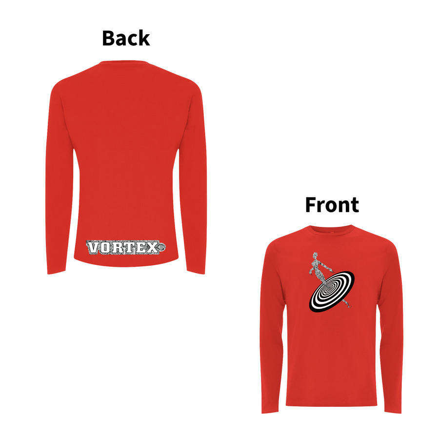 Vortex - ALIENNE Front and back print Organic Longsleeve