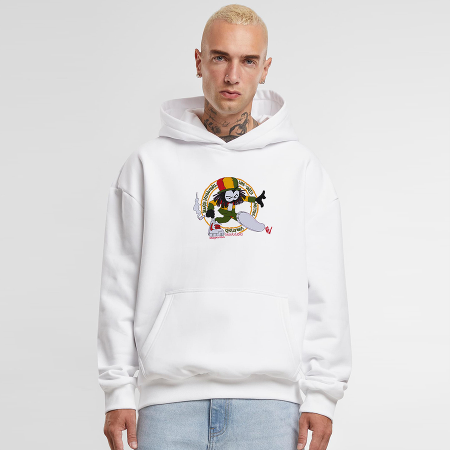 Dready Positive Vibrations, Ultra-Heavy Embroidered 500g Hood