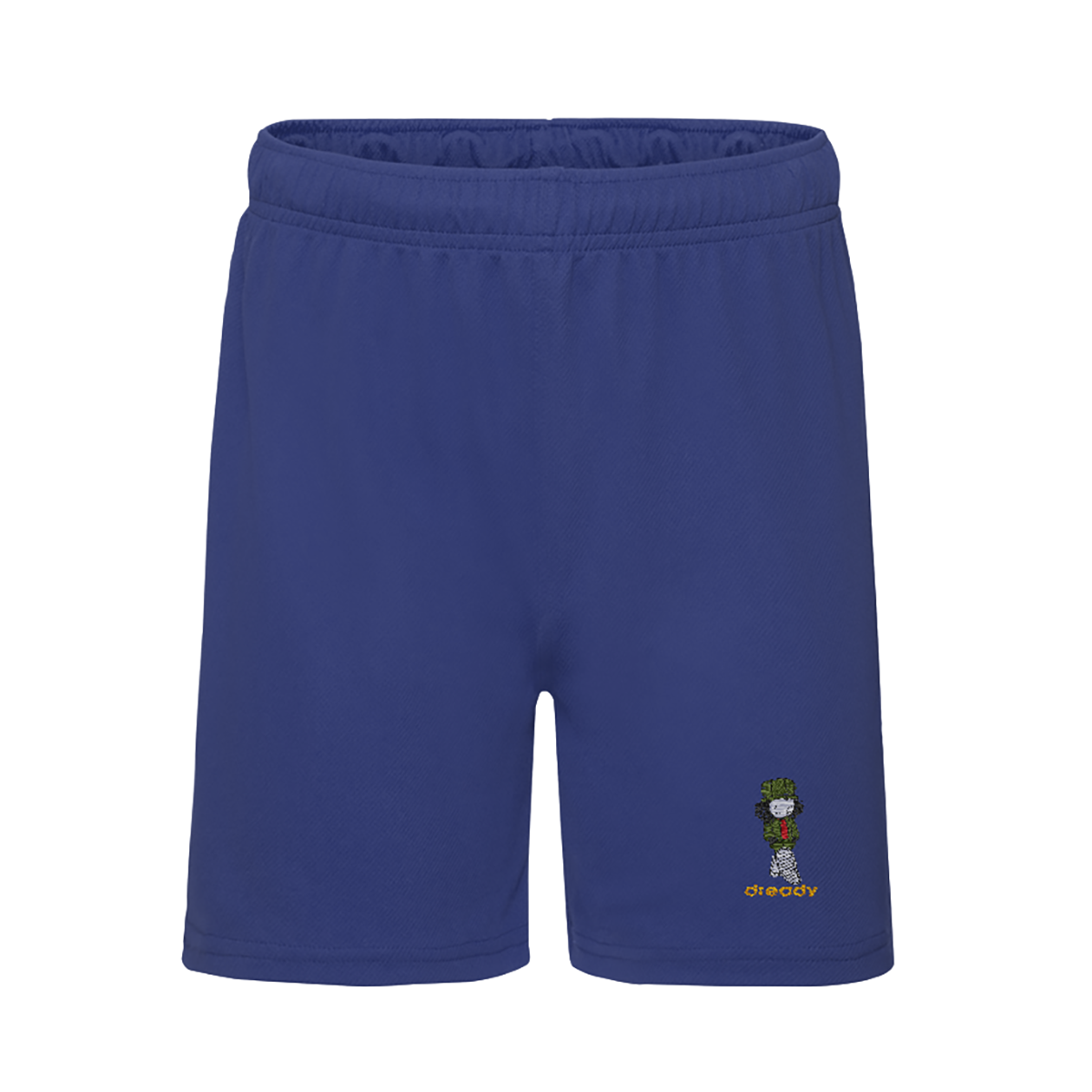 Dready Walking Man Broderede Boarder Jogger Shorts