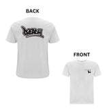 DREADY hand small left logo & large word back print - Dready Original