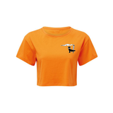 DREADY SISTA Women's Hand Front Printed Cropped T-shirt - Dready Original