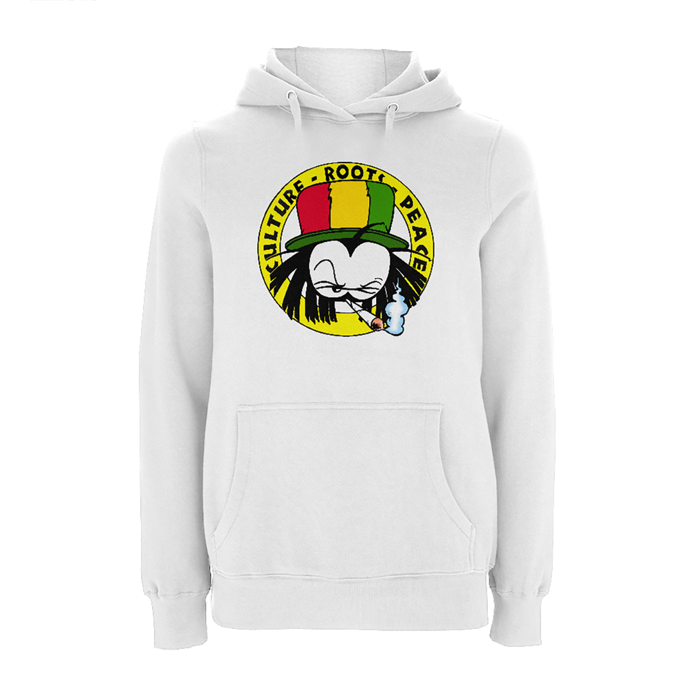 Dready 90s Crest Front Print Hood - Dready Original