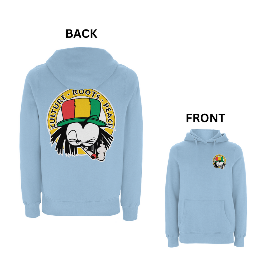 Dready 90s Crest Front and Back Print Hood - Dready Original