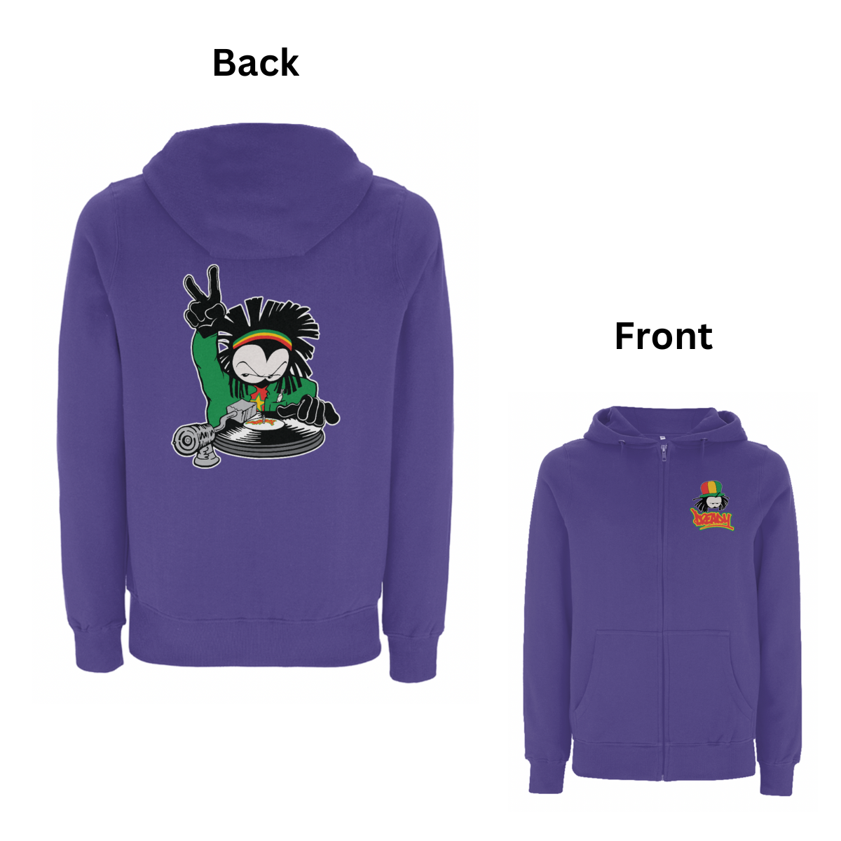DREADY Two Time Front and Back Print Hood - Dready Original