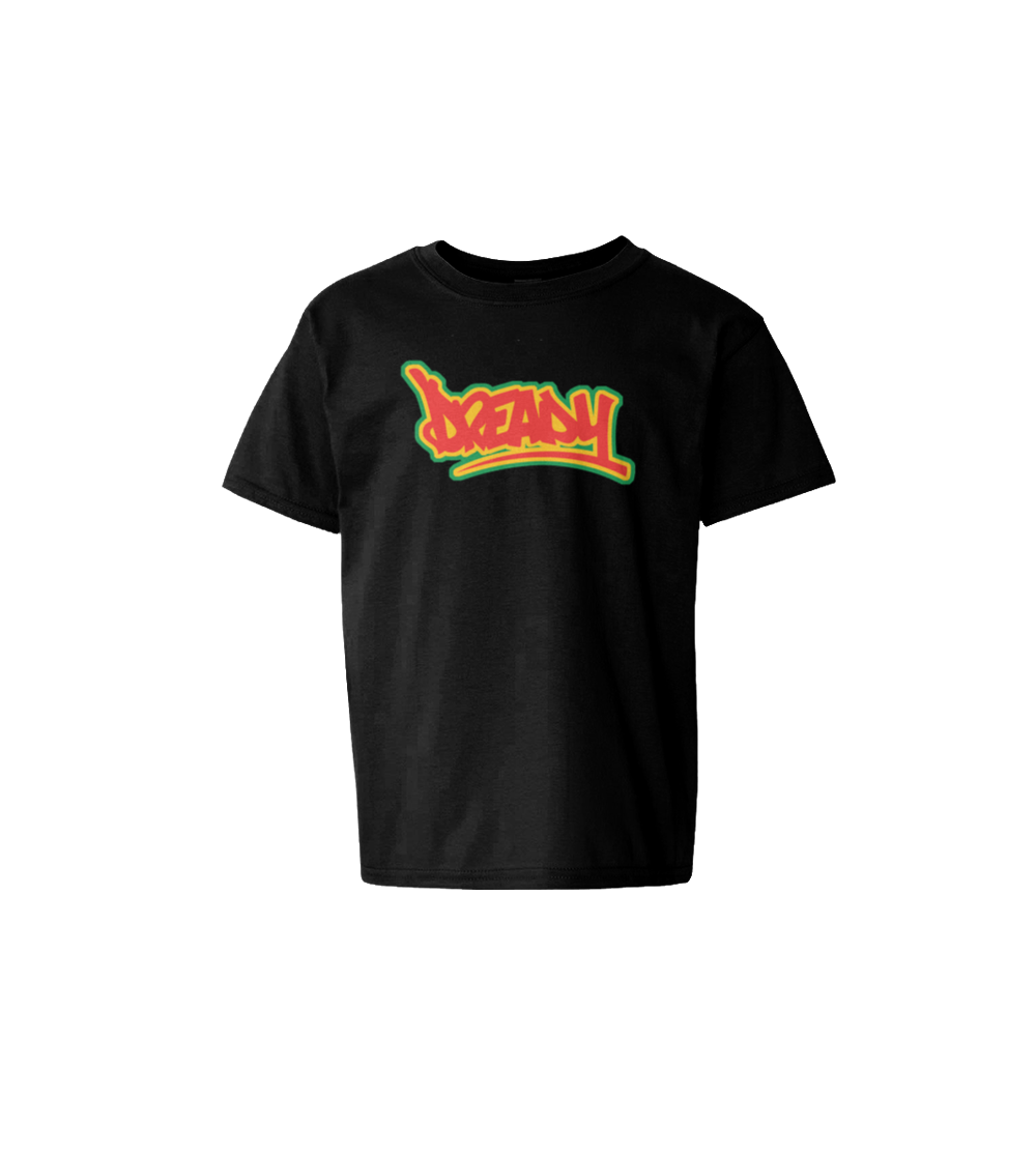 Dready Text Logo Kids Tee - Dready Original