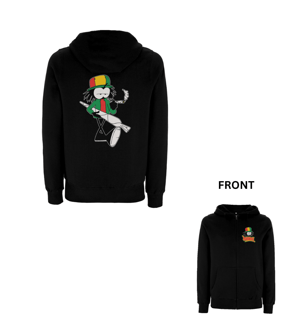 Dready Tokin Zipped Hoodie - Dready Original