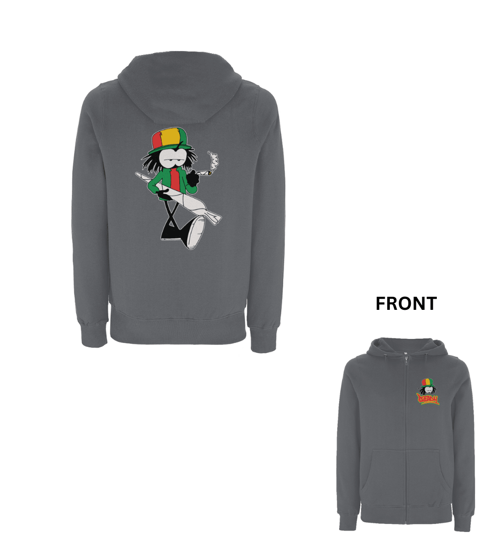 Dready Tokin Zipped Hoodie - Dready Original