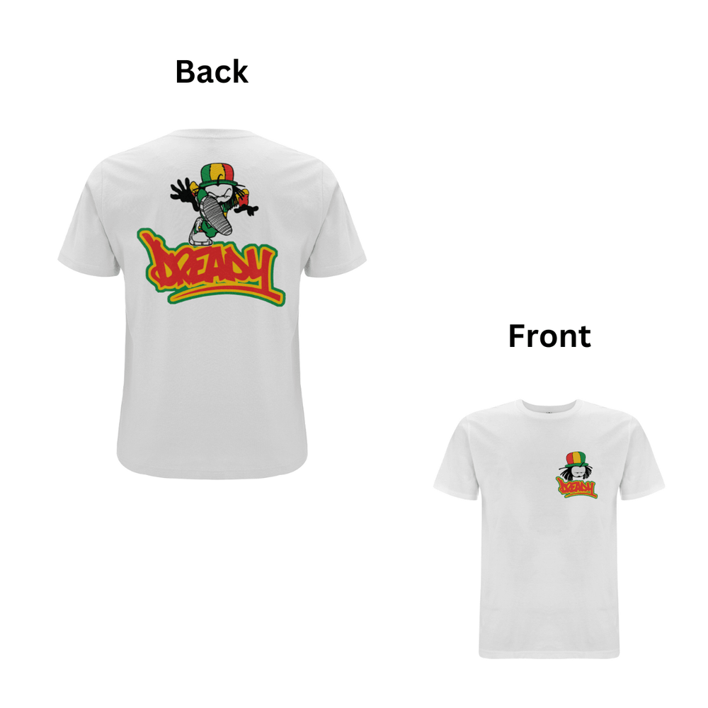 Dready Stamp Front & Back Print T - Shirt - Dready Original