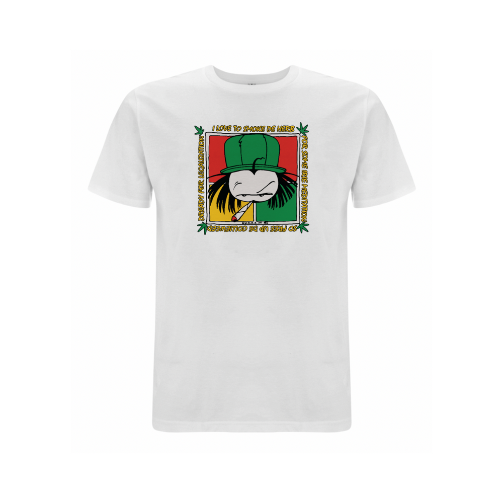 Dready 'Free De Herb' front print t-shirt - Dready Original