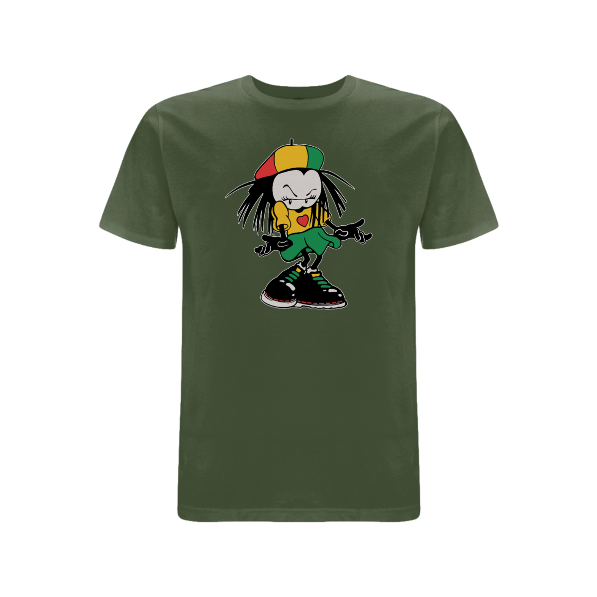 Sista Manners Front Print T-shirt - Dready Original