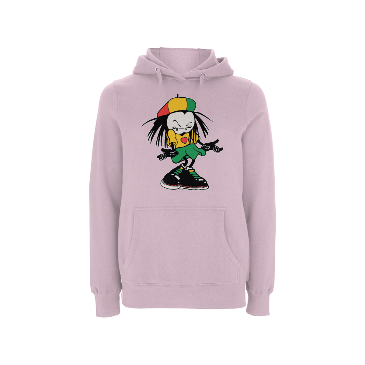Sista Manners Front Print Hood - Dready Original