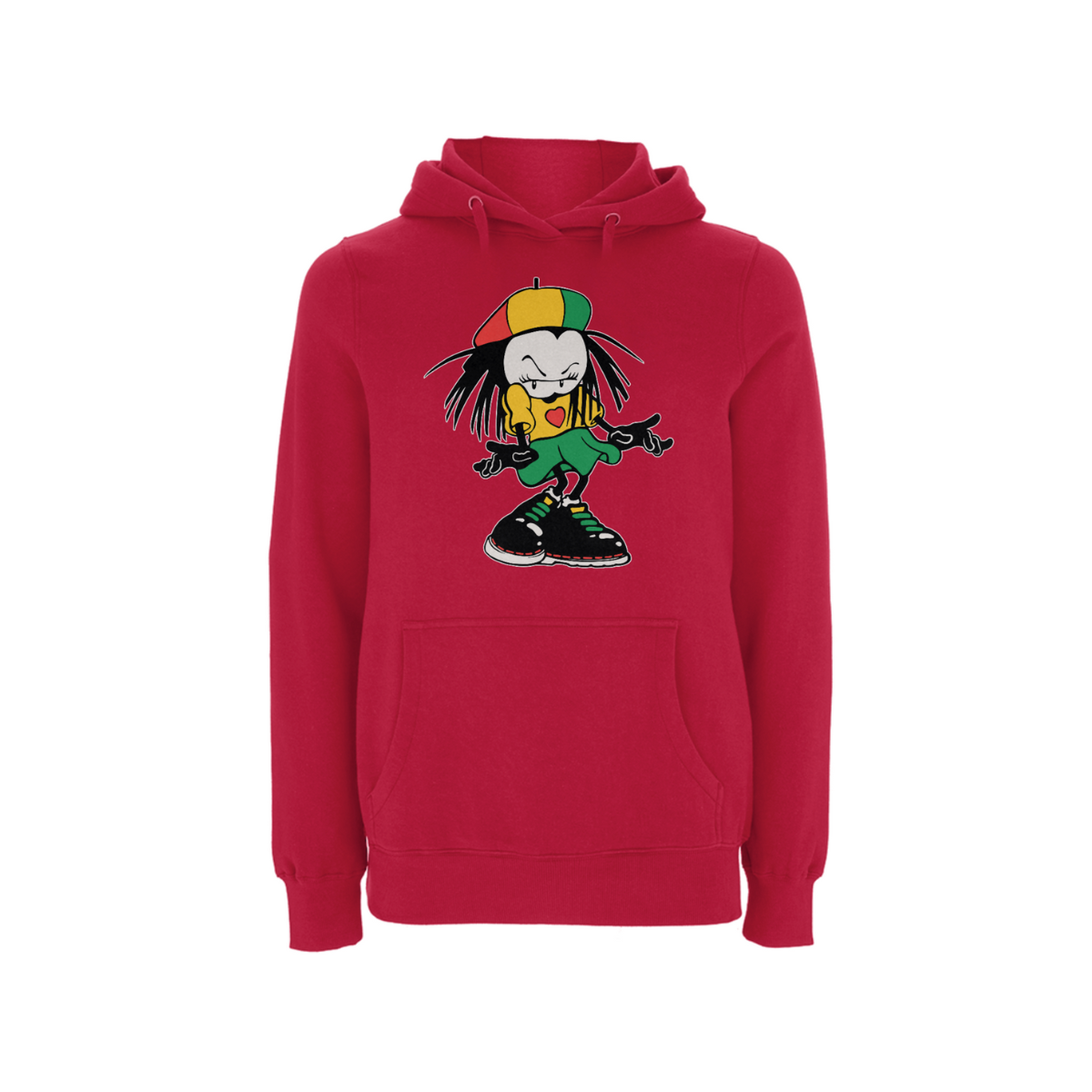 Sista Manners Front Print Hood - Dready Original