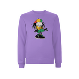 Sista Manners Front Print Sweathshirt - Dready Original