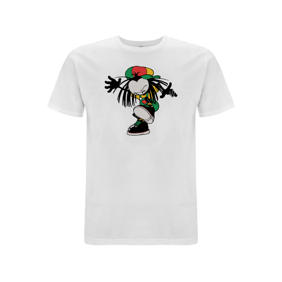 Sista Stamp Front Print T-shirt - Dready Original