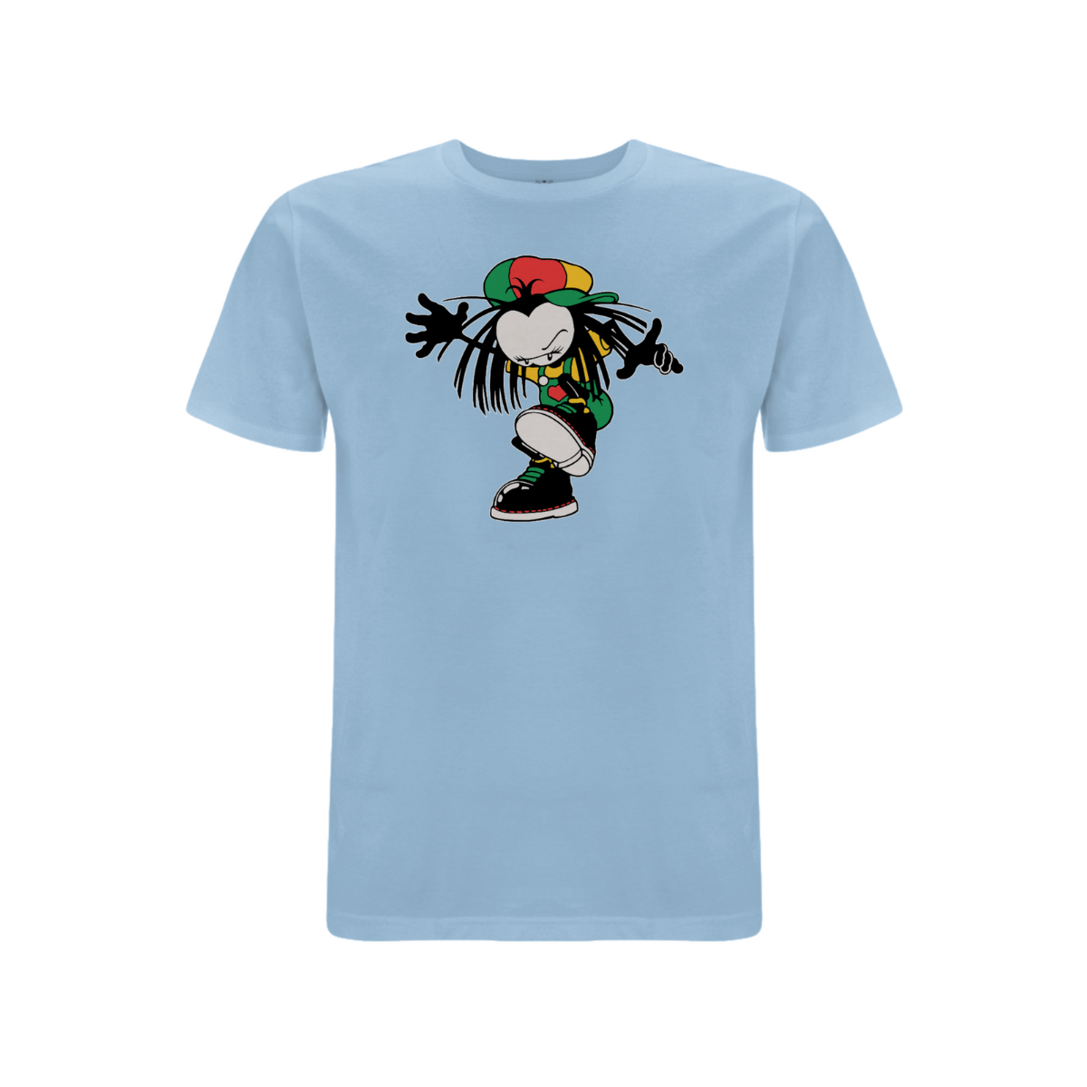 Sista Stamp Front Print T-shirt - Dready Original