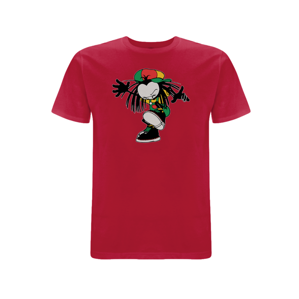 Sista Stamp Front Print T-shirt - Dready Original