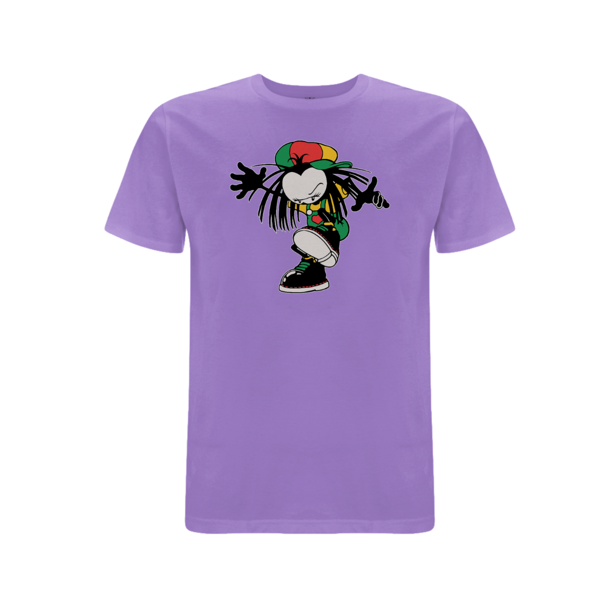 Sista Stamp Front Print T-shirt - Dready Original