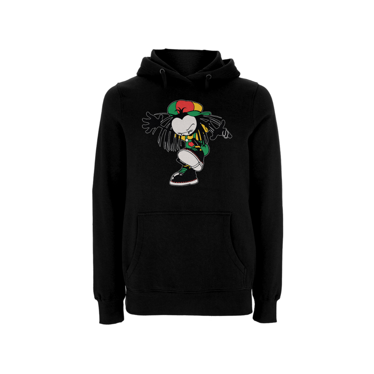Sista Stamp Front Print Hood - Dready Original