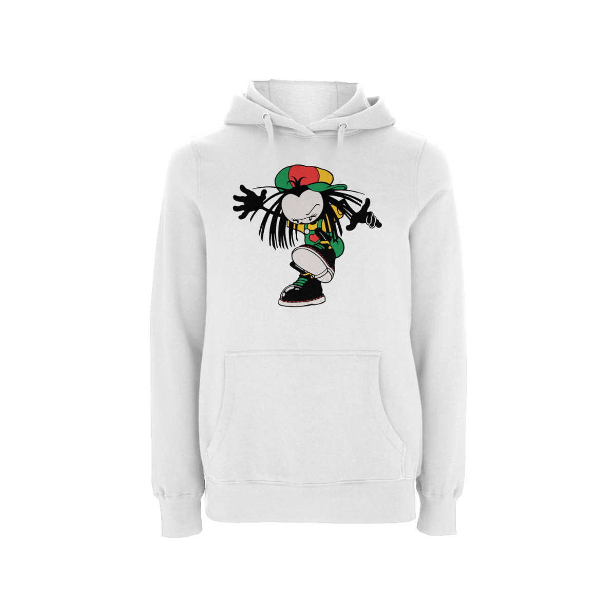 Sista Stamp Front Print Hood - Dready Original