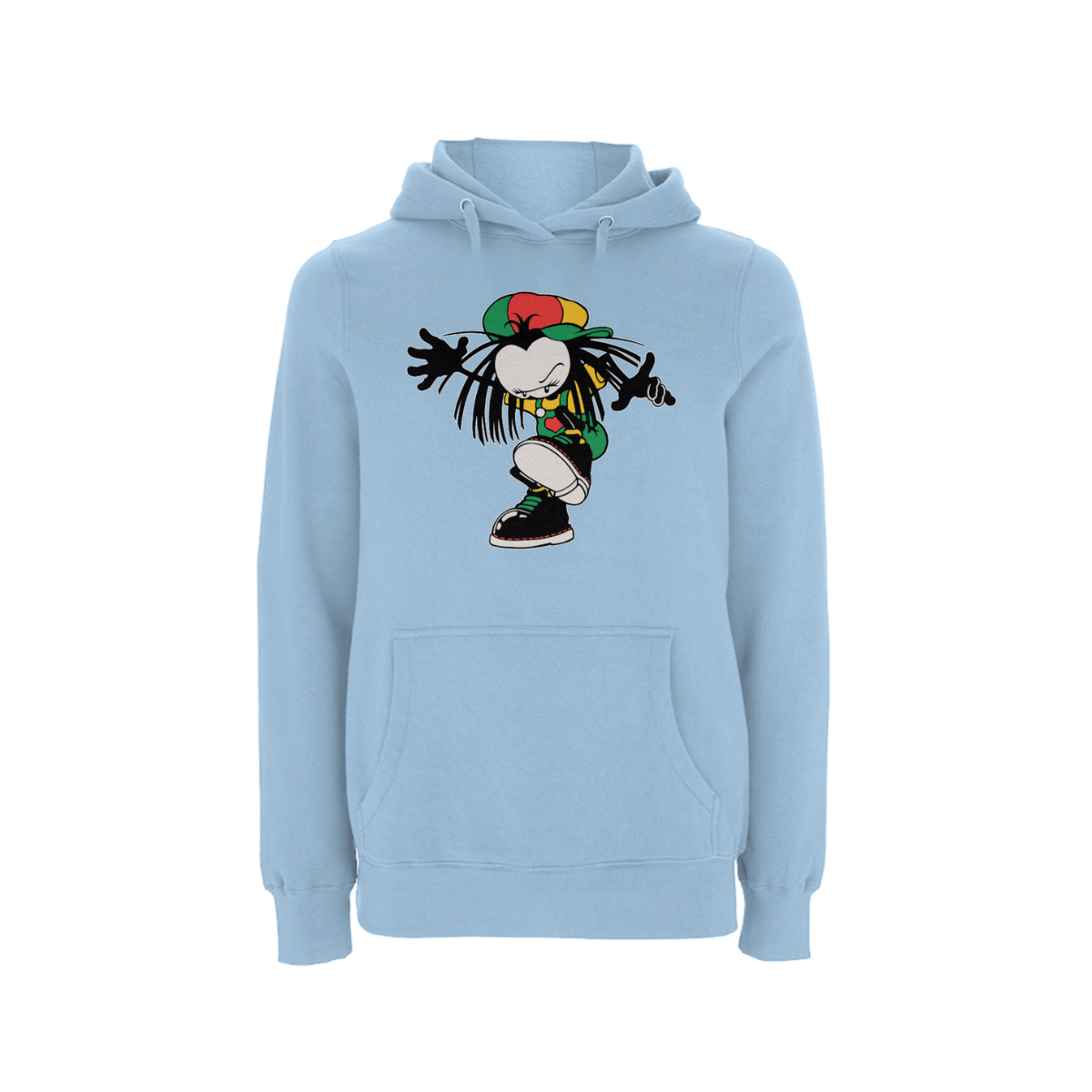 Sista Stamp Front Print Hood - Dready Original